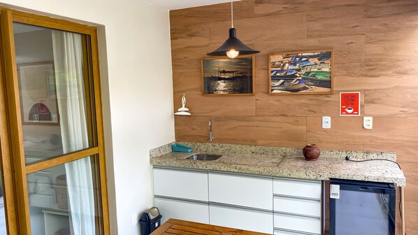 Apartment, Smoking | 2 bedrooms - Apto c Churrasqueira Piscina e Ducha Privativa (Mata de São João)