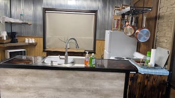 Microwave, oven, stovetop