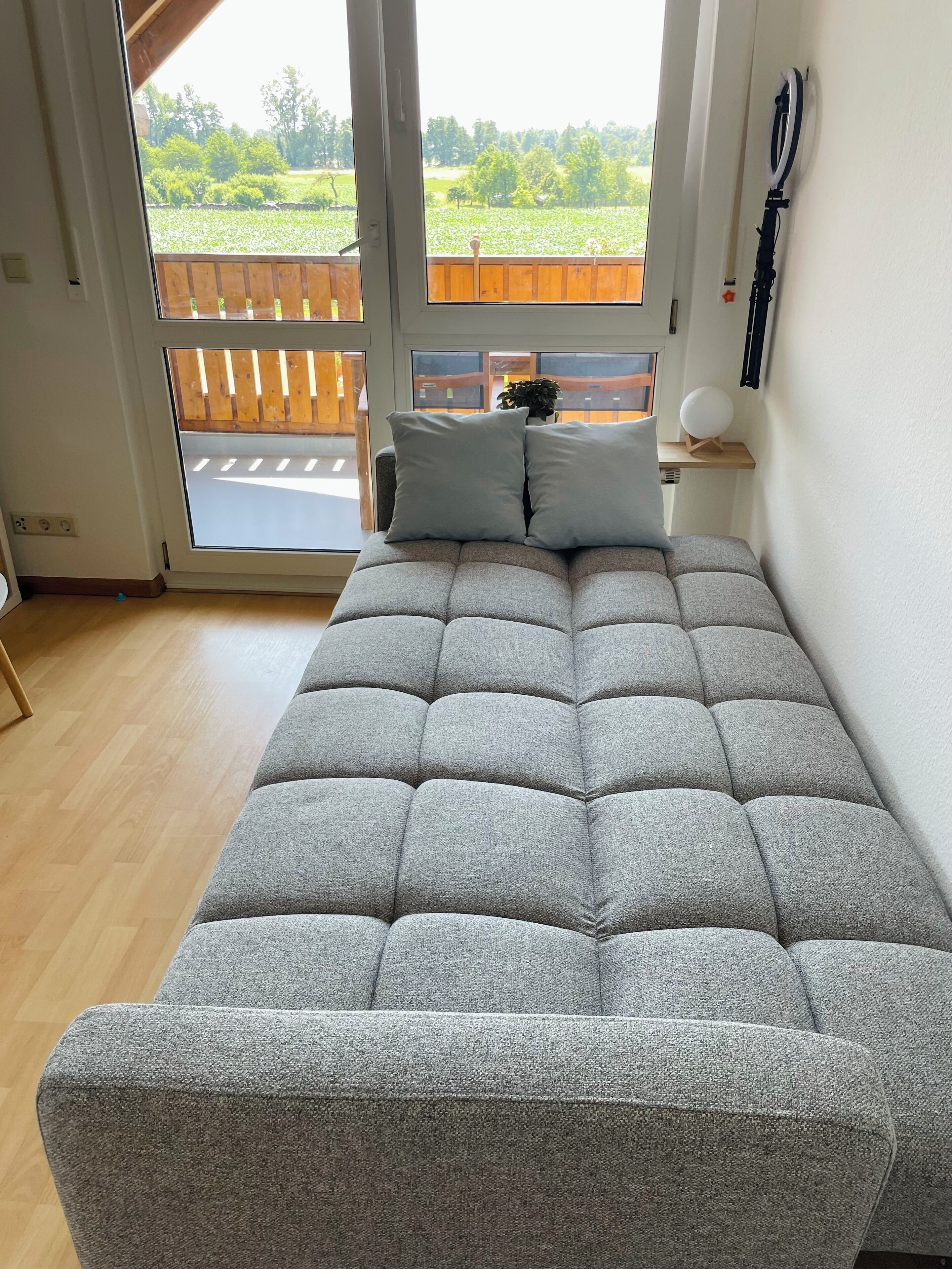 1 bedroom, desk, travel crib, free WiFi