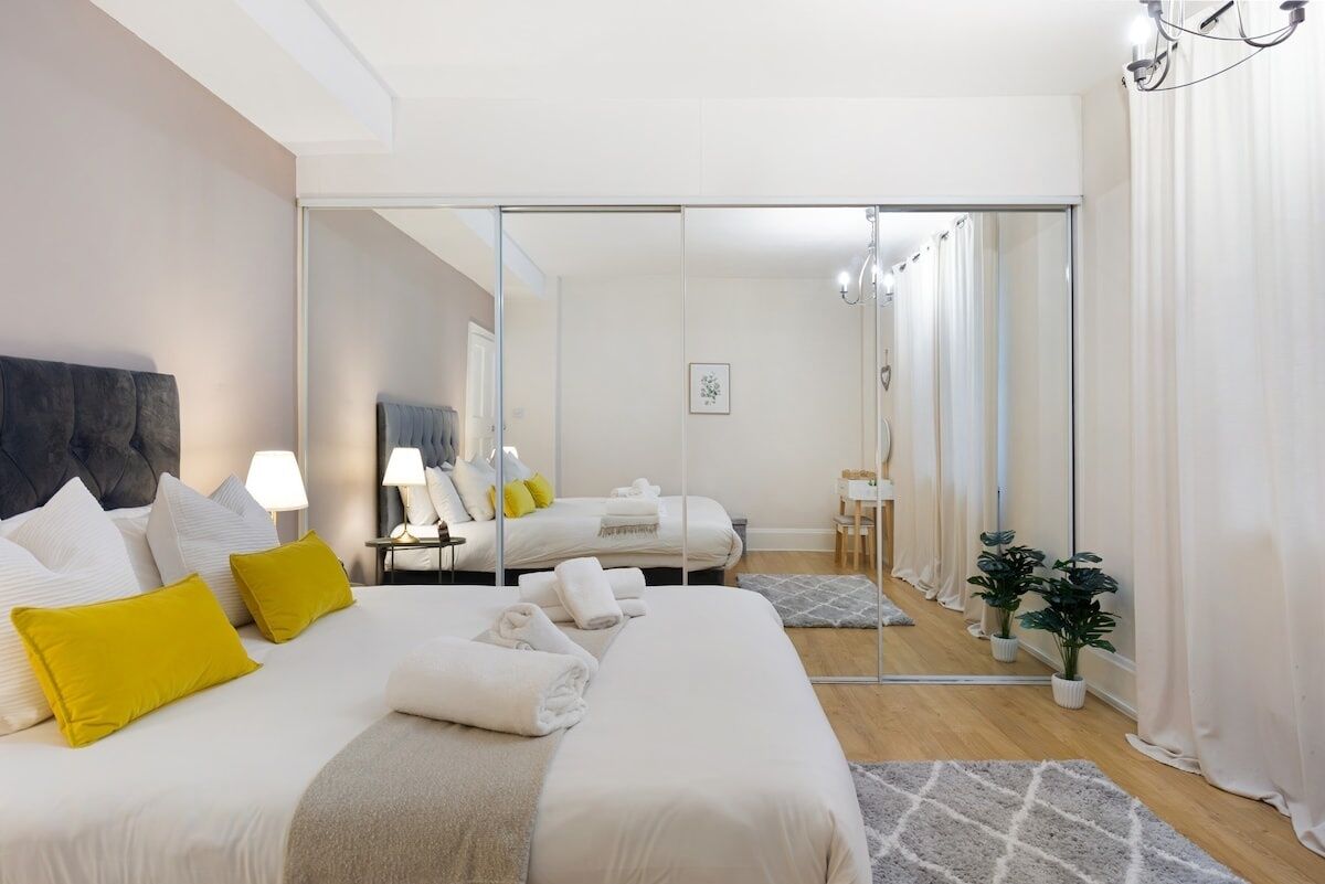 2 Schlafzimmer, Bügeleisen/Bügelbrett, kostenloses WLAN, Bettwäsche