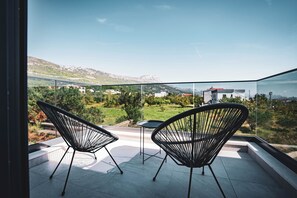 Luxury-Villa, Balkon, Meerblick | Blick vom Balkon
