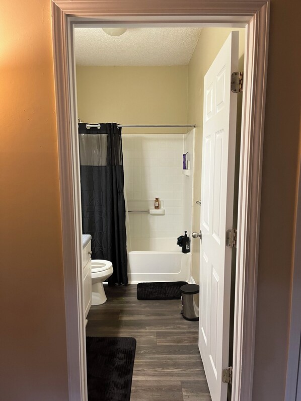 Towels, soap, toilet paper