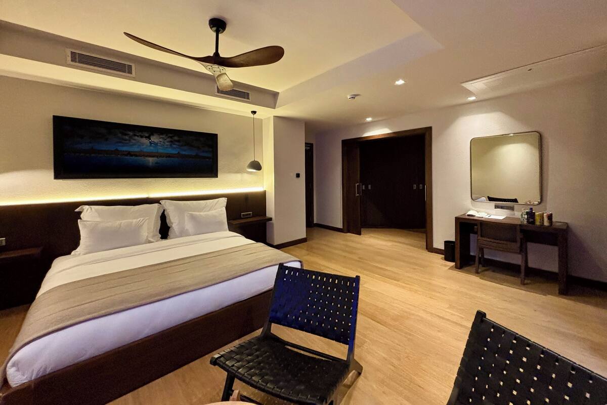 Double Room with Balcony  | In-room safe, blackout drapes, soundproofing, iron/ironing board