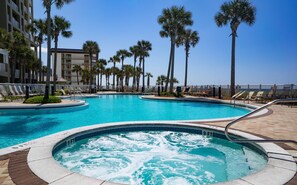 A heated pool - Gulf-Front Escape at Grand Panama 2007 (Panama City Beach)