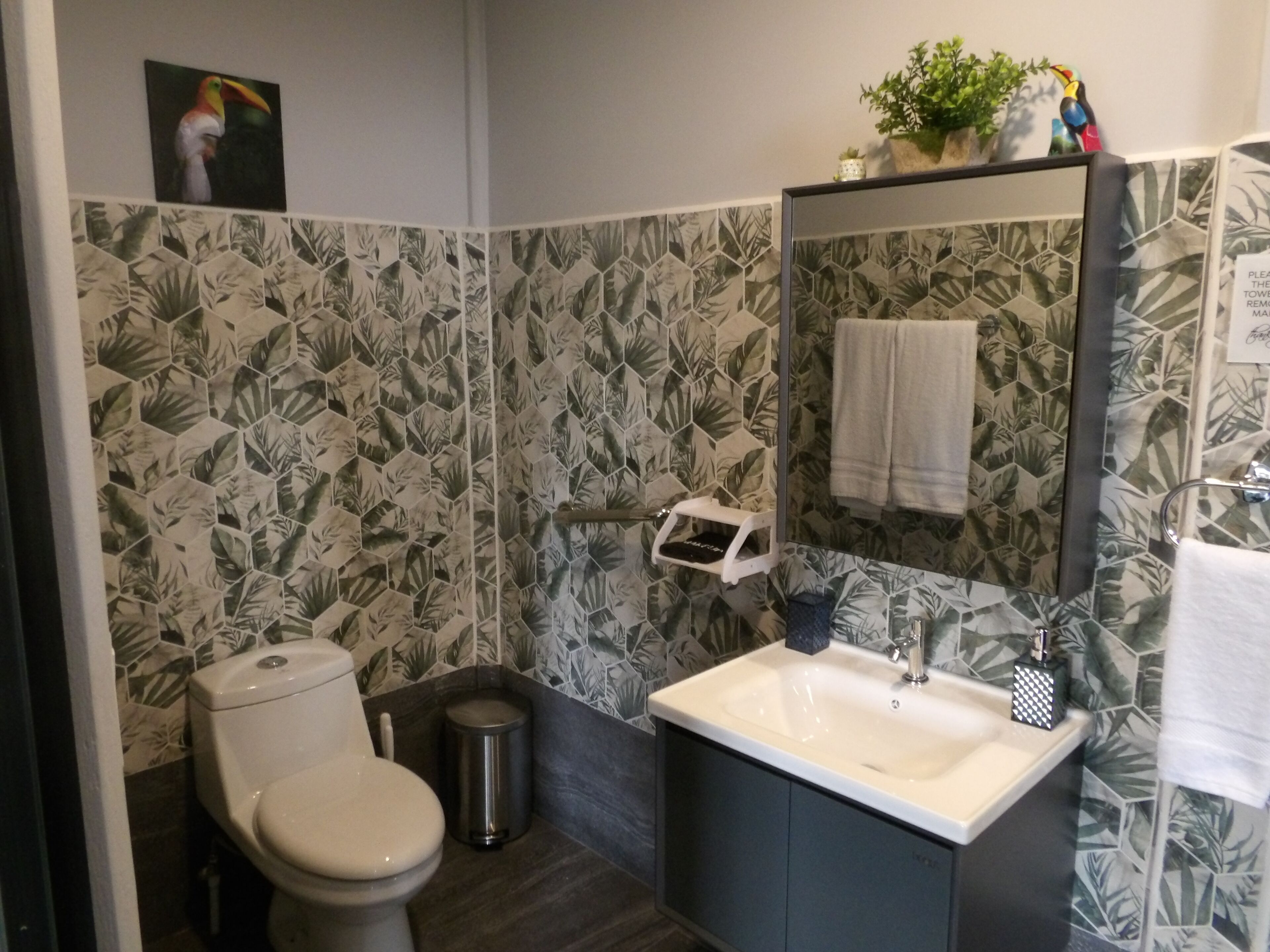 淋浴設備、風筒、提供毛巾、番梘