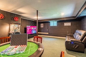 Games room - NRG Entertainment Retreat - Rock Climbing - Gameroom - Theater Discounted! (Fayetteville)