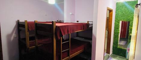 Economy Room, Multiple Beds, Private Bathroom | Hypo-allergenic bedding, free WiFi