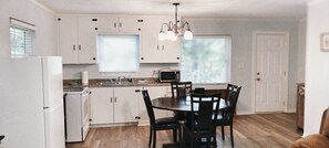 Microwave, oven, stovetop