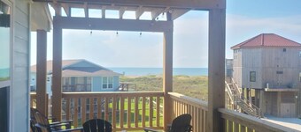 Ocean Vista 360 view matagorda beach New Beach house 4 BR 4 BH 12 ppl