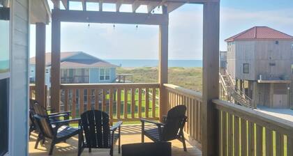 Ocean Vista 360 view matagorda beach New Beach house 4 BR 4 BH 12 ppl
