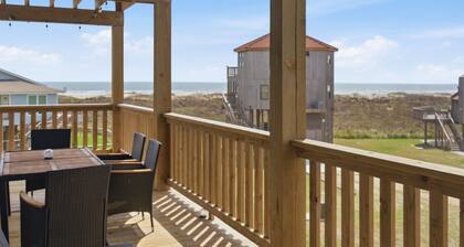 Ocean Vista 360 view matagorda beach New Beach house 4 BR 4 BH 12 ppl