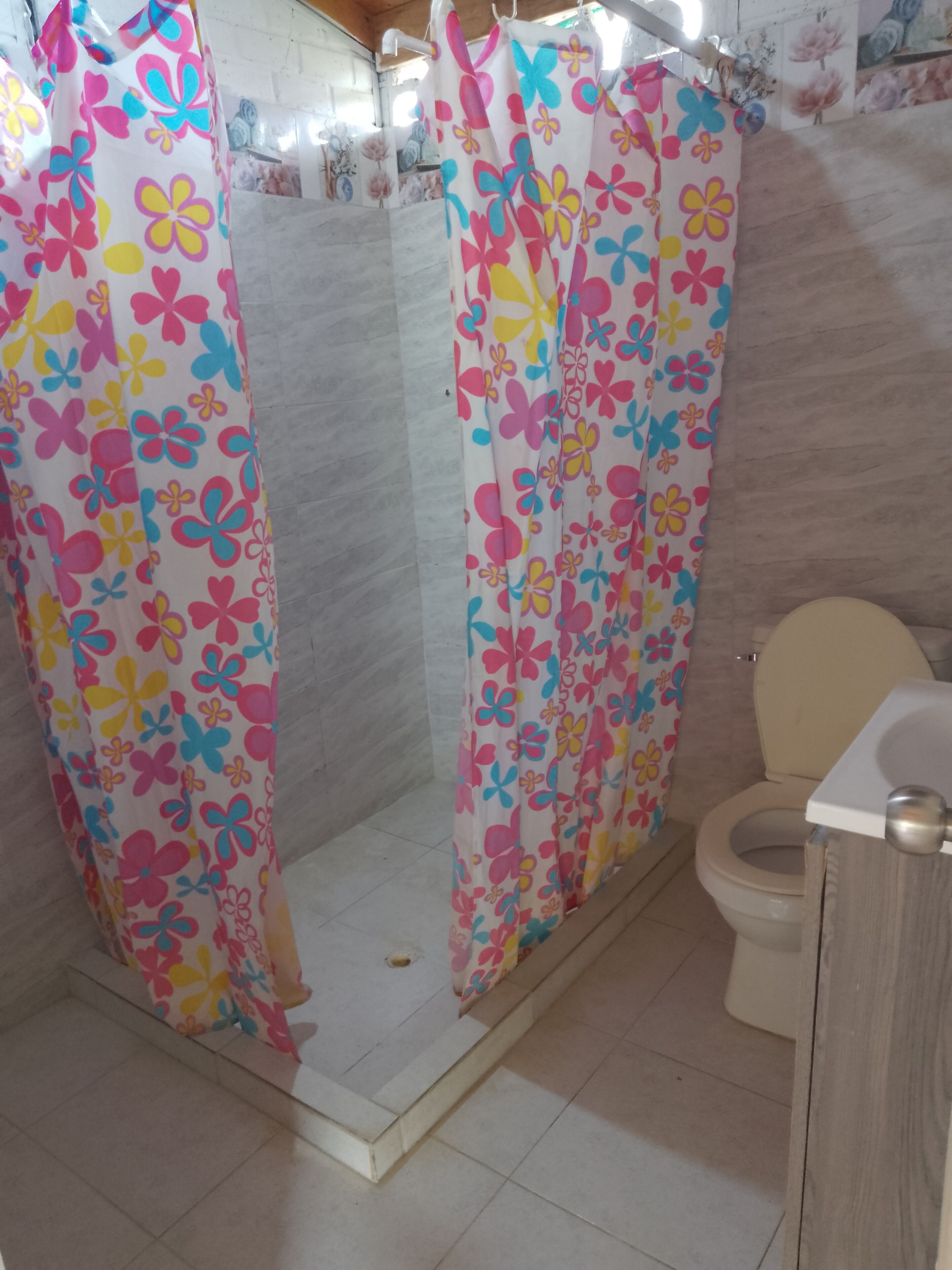 Towels, soap, toilet paper