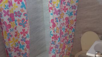 Towels, soap, toilet paper