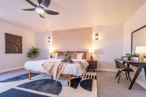 3 bedrooms, iron/ironing board, travel cot, free WiFi