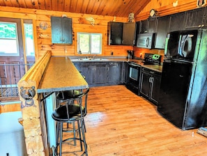 Microwave, oven, stovetop
