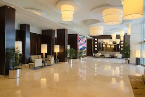 Interior entrance