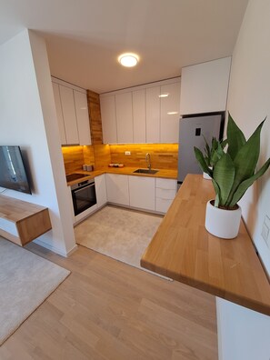 Oven, dishwasher - Sunset Dream Apartment (Sarajevo)