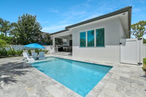 Piscine chauffée