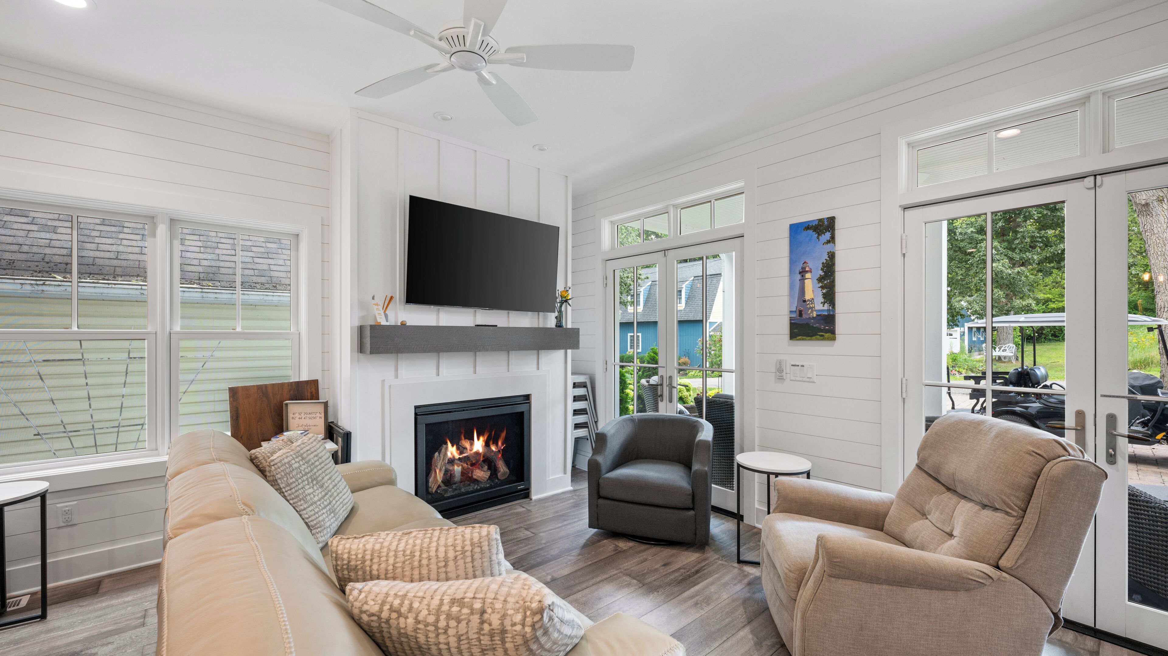 Smart-tv och böcker