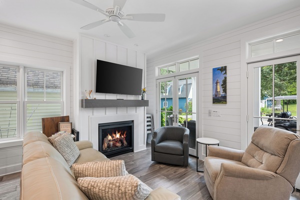 Smart-tv och böcker