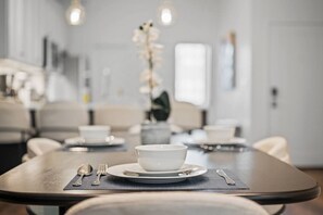Dining - PFR Suites - Butler|2-Story Lawrenceville Penthouse w/ Rooftop Terrace|2 King Beds /2.5 Bath|Parking (Pittsburgh)