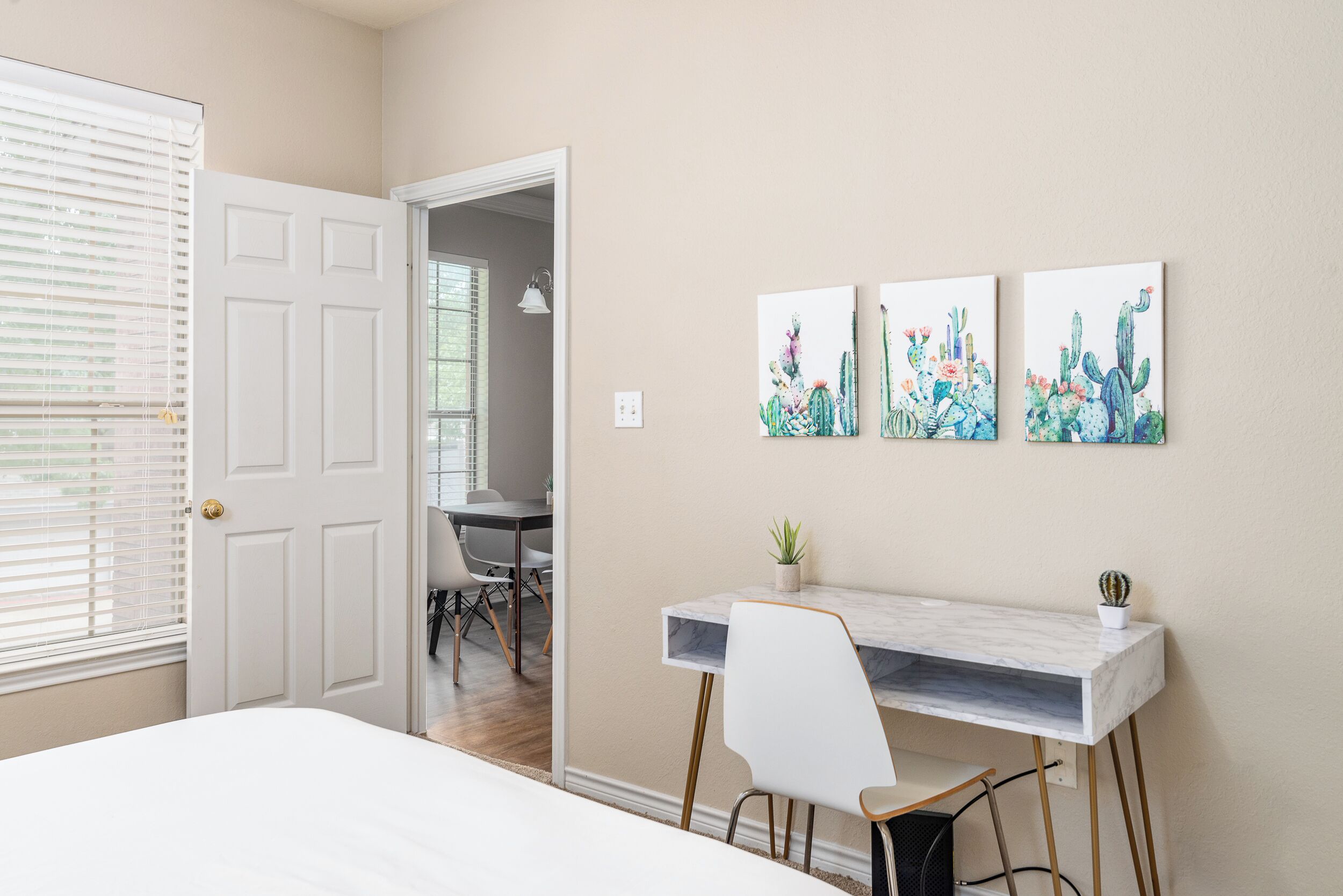 Departamento Deluxe, 1 cama Queen size, para no fumadores | Decoración personalizada, wifi gratis y ropa de cama 