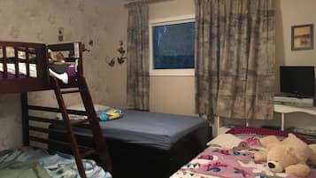 3 dormitorios y ropa de cama