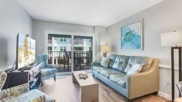 Smart TV, DVD player, books