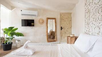 1 habitación, internet y ropa de cama