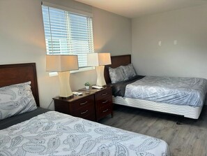 3 bedrooms, in-room safe, iron/ironing board, free WiFi