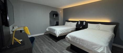 Quarto casal | Escrivaninha, Wi-Fi de cortesia