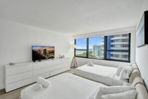 3 bedrooms, iron/ironing board, travel cot, free WiFi