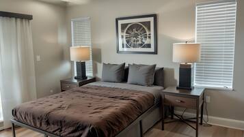 4 bedrooms, iron/ironing board, free WiFi, bed sheets