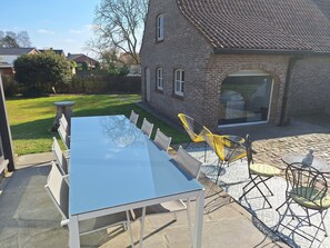 Shared Dormitory, 1 Bedroom, Patio, Garden View | Terrace/patio
