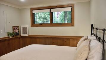 Individually decorated, individually furnished, desk, laptop workspace