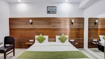 Premium bedding, pillowtop beds, free WiFi, bed sheets