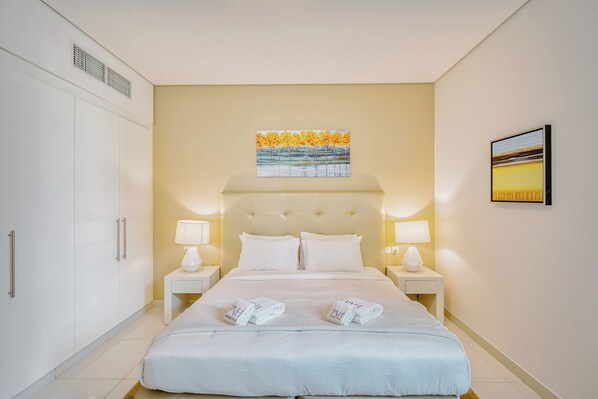 Premium Apartment, City View | In-room safe, blackout drapes, soundproofing, iron/ironing board