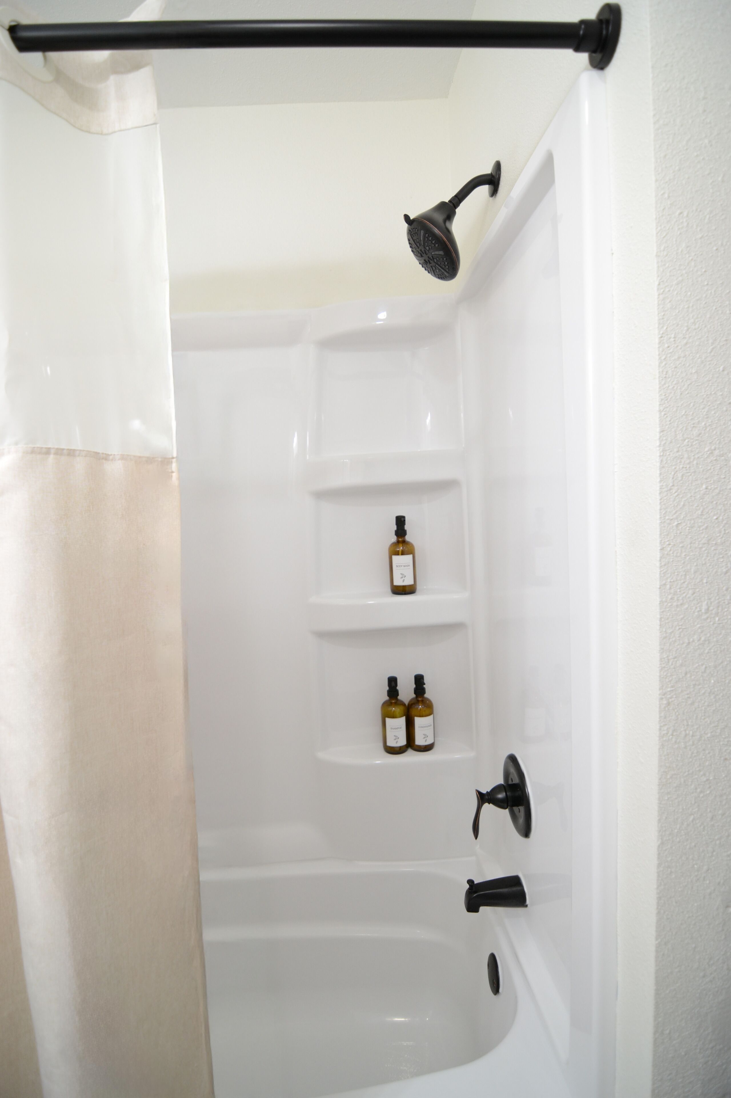 Towels, soap, toilet paper
