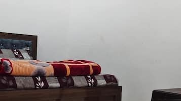 Desk, rollaway beds, free WiFi, bed sheets