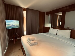 Enkeltrom – standard, balkong | Wi-fi (inkludert)