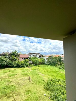 Uitzicht vanuit accommodatie