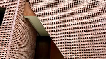 Konaklama yerinin ön cephesi