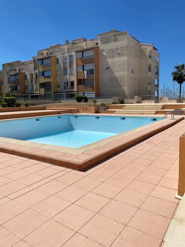 Comfortable apartment in the center of Cap d'Agde: enjoy everything on foot!