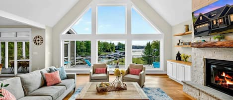Smart TV, fireplace, offices