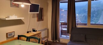 Avoriaz 9ème, 4-5pers, Pied des pistes, Balcon, Plein Sud