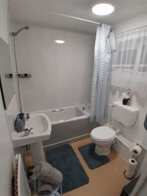 Hair dryer, towels