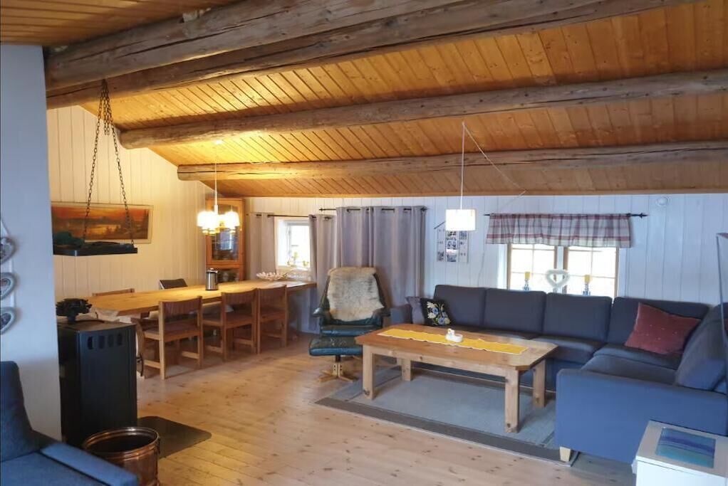 Tv och eldstad