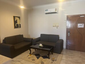 Appartement Familial, vue ville | Coin séjour