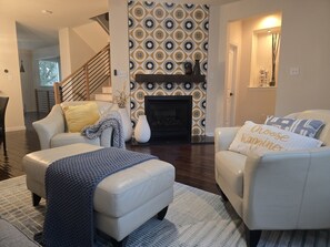 スマートテレビ、暖炉