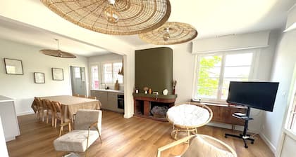 Basco-Landais Haus nahe Hafen, 8 Betten, modern und renoviert